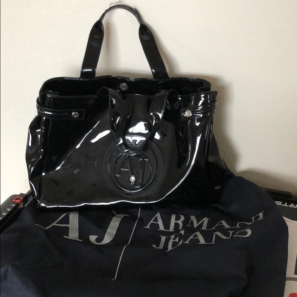 armani plastic bag